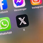 logo des applications de réseaux sociaux dont X